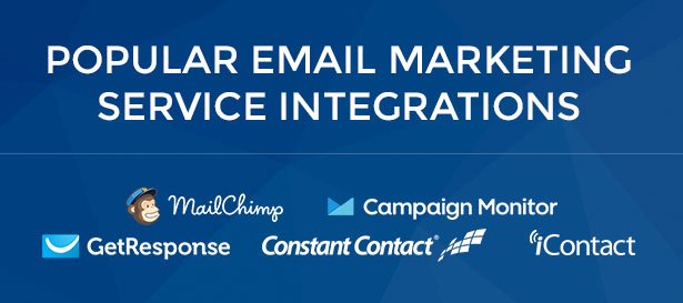 popular email marketing service integration