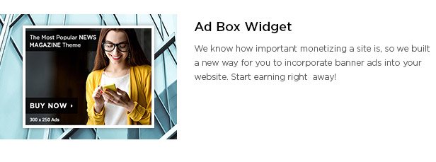 ad box widgets