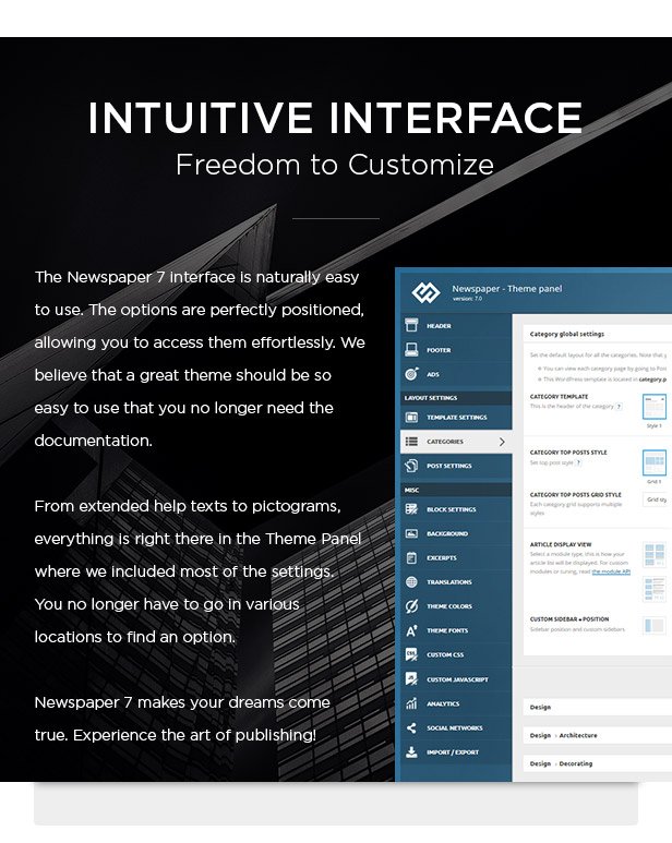 intuitive interface 