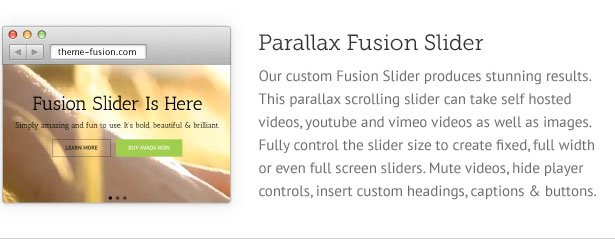 parallax fusion builder