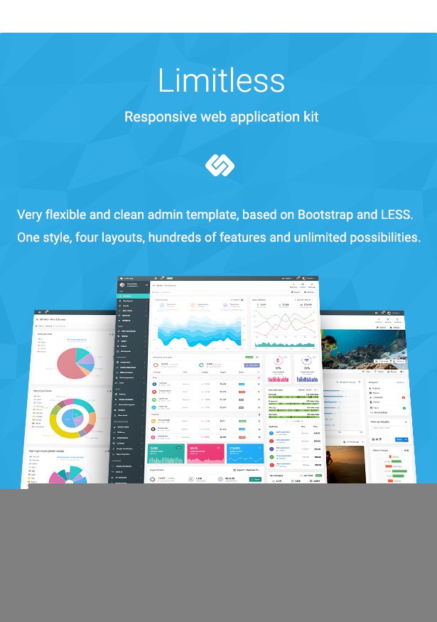 limitless responsive web application kit