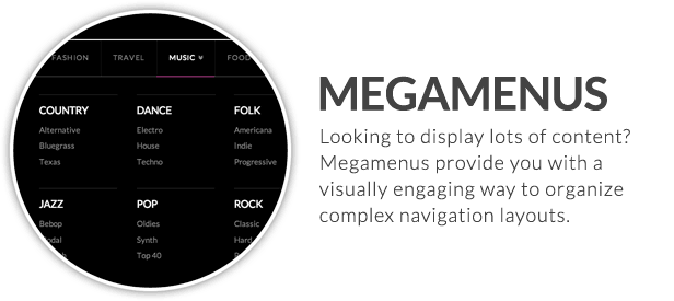 megamenu feature make x theme more powerful