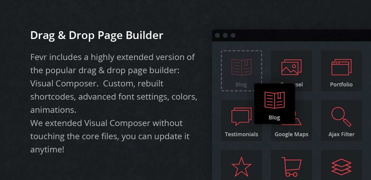 drag and drop page builder 