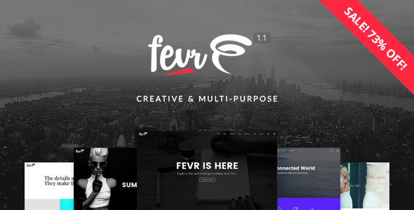 Fevr - Creative MultiPurpose Theme