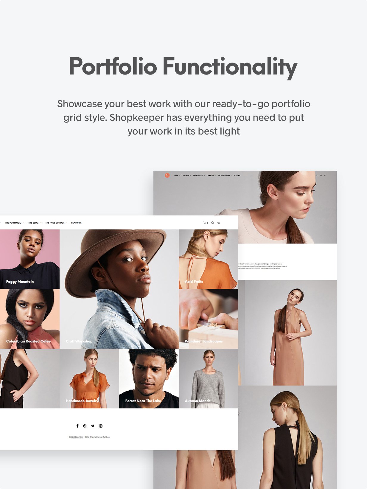 portfolio functionality 