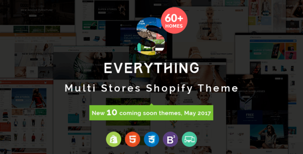 Everything – Multipurpose Premium Responsive Shopify Themes – Fashion, Electronics, Cosmetics, Gifts