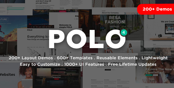 Polo – Responsive Multi-Purpose HTML5 Template