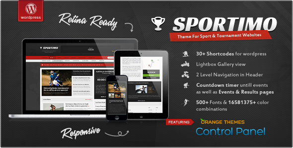 Sportimo – Sport & Events Magazine Theme