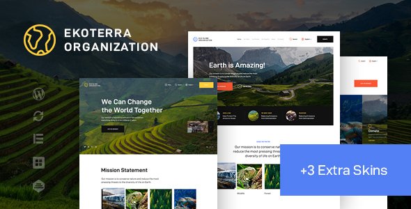 Ekoterra – NonProfit & Ecology WordPress Theme