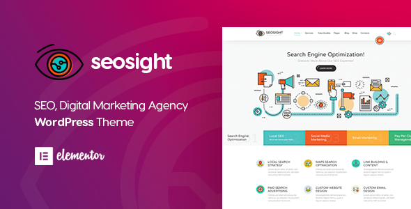 Seosight – Digital Marketing Agency WordPress Theme