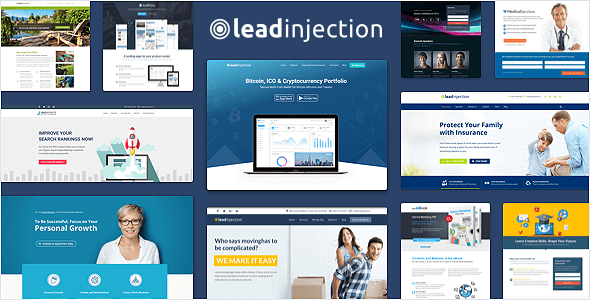 Leadinjection – Landing Page Theme