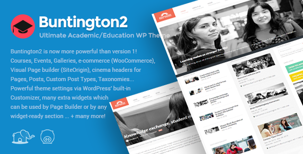 Buntington – Education WP Theme
