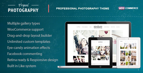 Tripod – Professional WordPress Photography Theme