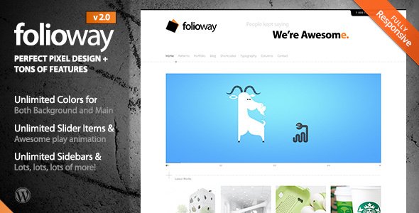 Folioway – Premium Portfolio WordPress Theme