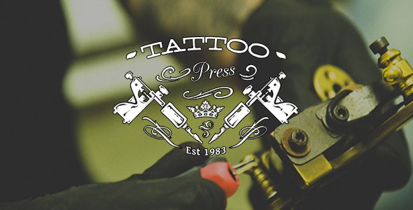 TattooPress – A WordPress Theme for Ink Artists