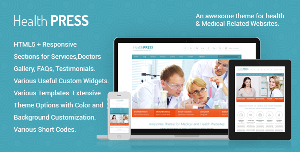 HealthPress – Medical WordPress Theme