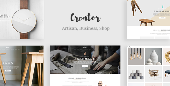 Creator – Theme for Handmade Artisans