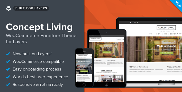 Concept Living – WooCommerce Furniture Theme
