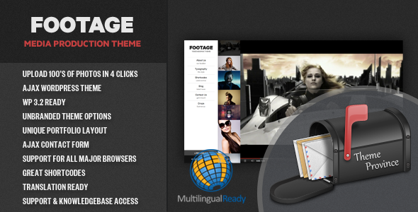 Footage – A Photo & Video Production Theme