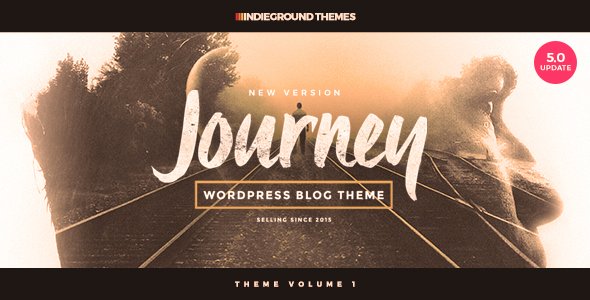 Journey – Personal WordPress Blog Theme