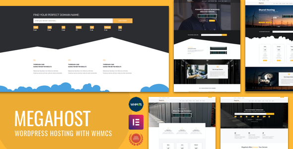 Hosting WordPress theme with WHMCS – MegaHost