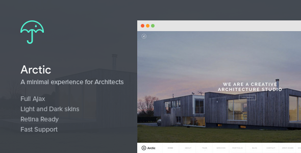 Arctic – Architecture & Creatives WordPress Theme