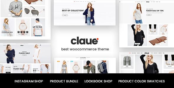 Claue – Clean, Minimal Elementor WooCommerce Theme
