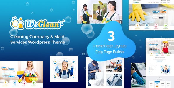We Clean – Cleaning Services Theme