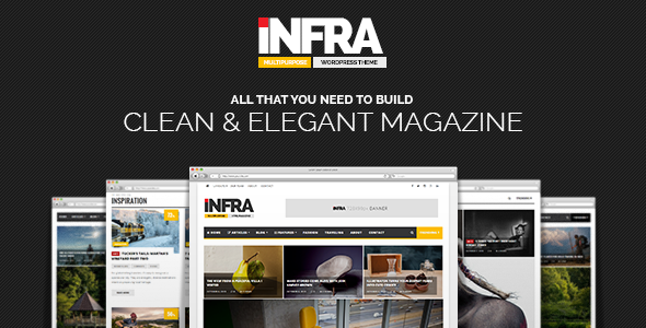 INFRA – Clean & Elegant Magazine Theme