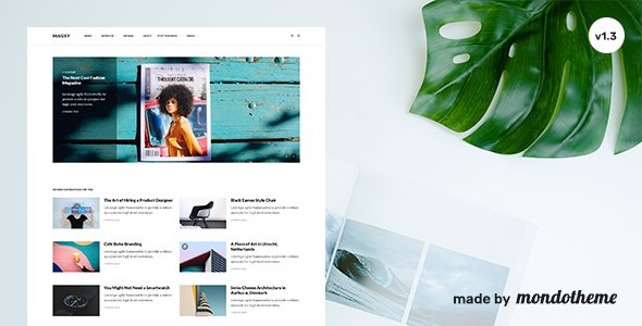 Magsy – Modular Magazine & Blog Theme