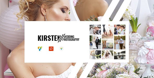 Kirsten – Clean Wedding Photography Theme