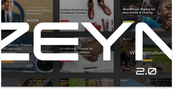 Zeyn 2.0 – Multipurpose WordPress Theme