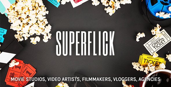 Superflick – An Elegant Video Oriented WordPress Theme
