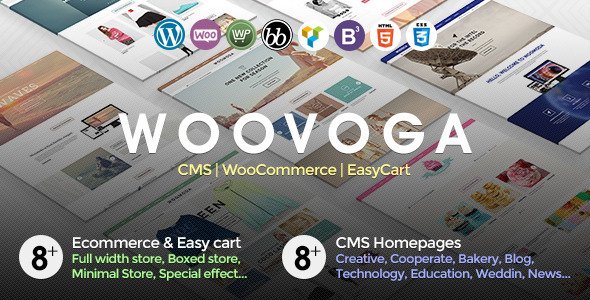 Voga – Multi-Purpose WooCommerce EasyCart WP Theme