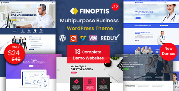 Finoptis – Multipurpose Business WordPress Theme