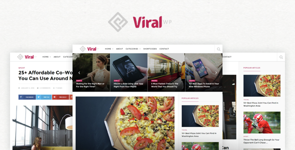 ViralWP –  Buzz News & Blog WordPress Theme
