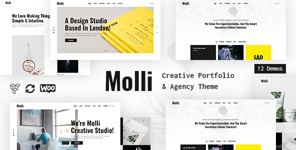 Molli – Creative Portfolio & Agency Theme