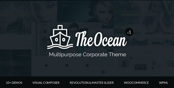 The Ocean – Multipurpose WordPress Theme
