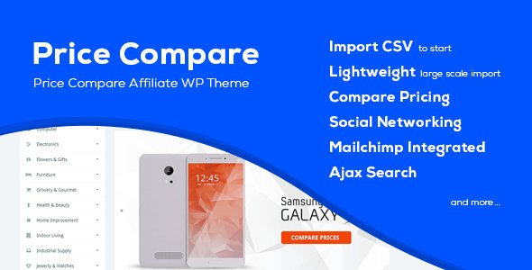 Price Compare – Cost Comparison WordPress Theme