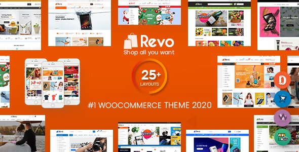 Revo – Multipurpose WooCommerce WordPress Theme (25+ Homepages & 5+ Mobile Layouts)