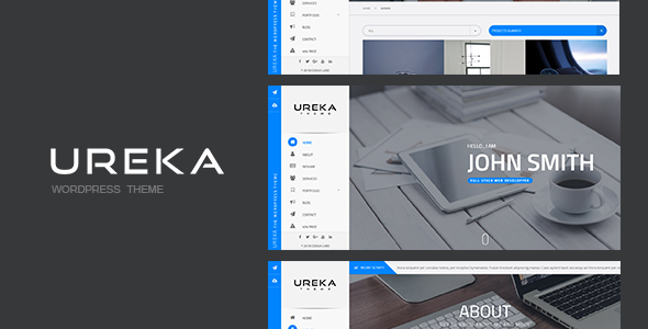 UREKA – Responsive Vcard WordPress theme