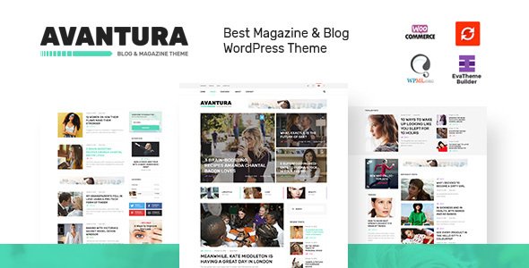 Avantura – Magazine & Blog WordPress Theme