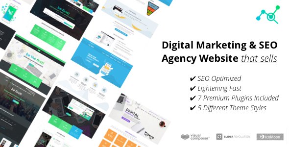 The SEO – Digital Marketing Agency WordPress Theme