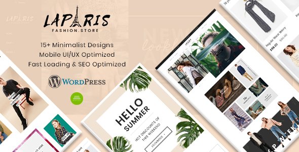 LaParis – Creative Responsive WordPress Theme