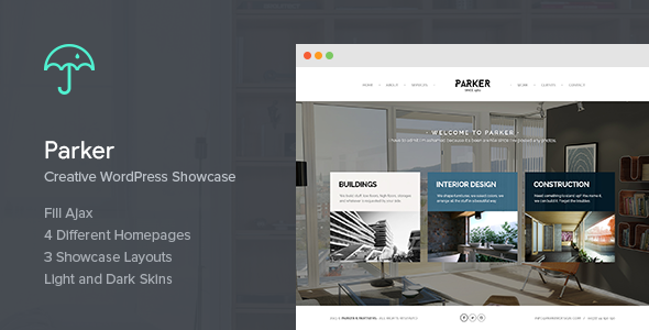 Parker – Creative WordPress Showcase