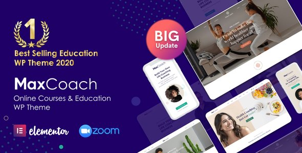 MaxCoach – Online Courses, Personal Coaching & Education WP Theme