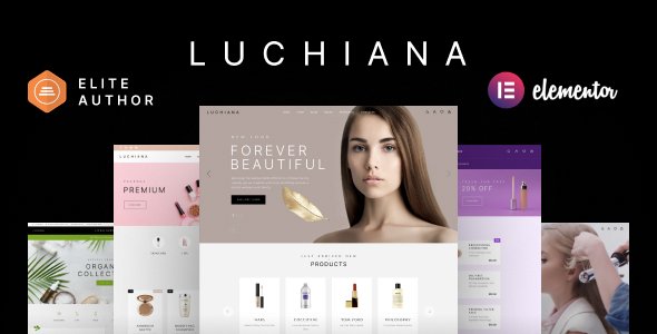 Luchiana – Cosmetics Store & Beauty Shop WooCoomerce Theme