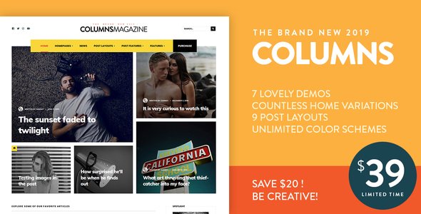 Columns – Impressive Magazine and Blog theme