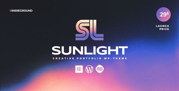 Sunlight – Creative WordPress Theme