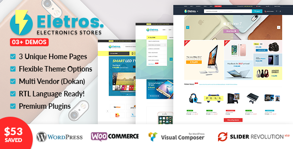 VG Eletros – Electronics Store WooCommerce Theme